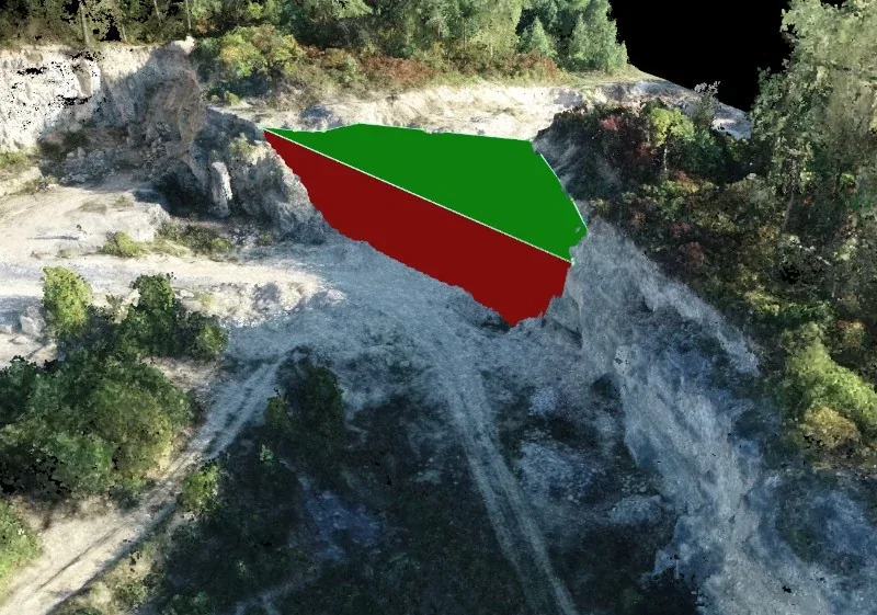 Wizualizacja przestrzenna z analizą objętości modelu 3D