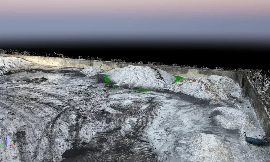 Model 3D drugiego obiektu z pomiarów dla przedsiębiorstwa energetyki cieplnej